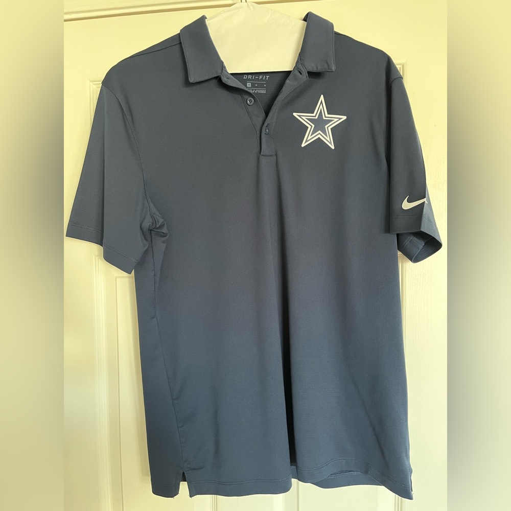 Men’s Dallas Cowboys Polo Shirt Medium (M)